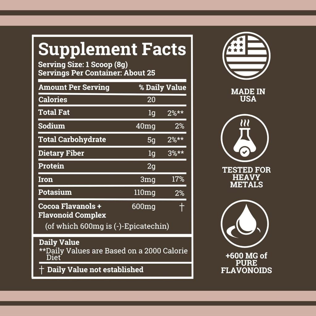 Black Forest High Flavanol Cocoa Supplement