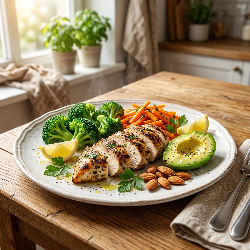 If you're eating healthy, Body recomposition will happen